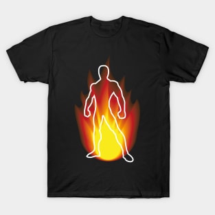 Man In Flames T-Shirt